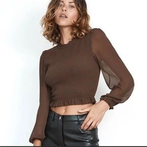 Aritzia Wilfred Tempest blouse - XXS